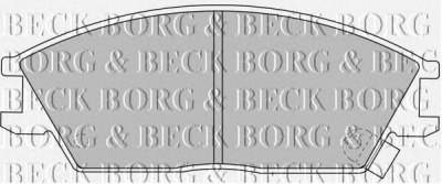 BORG & BECK bbp1785 -  Комплект тормозных колодок, дисковый тормоз
